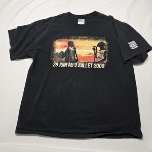 Vintage International Jazz Festival De Montreal Y2K 2006 Graphic concert Tshirt